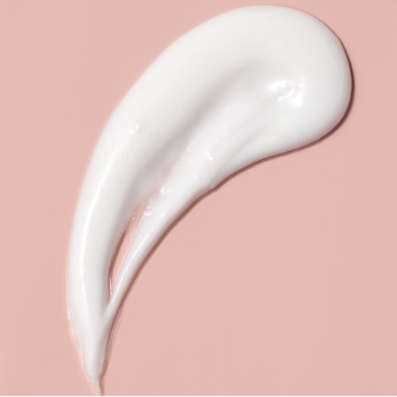 Product swipe against a pink background