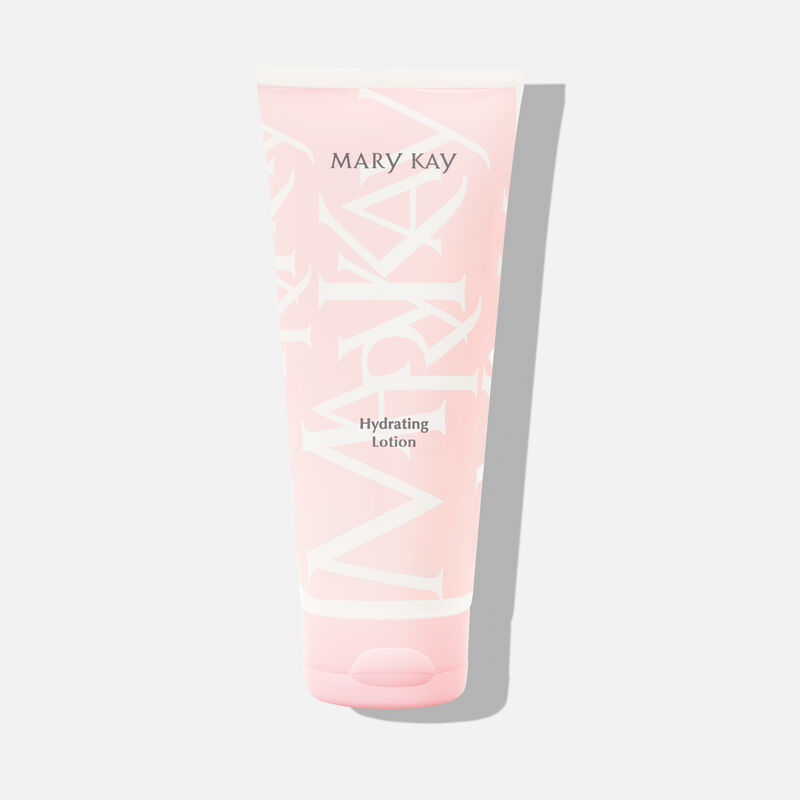 A bottle of Mary Kay Hydrating Lotion