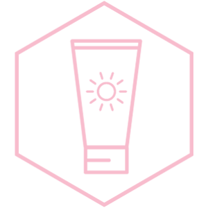 Icon illustration of sunscreen