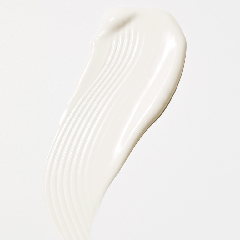 Mary Kay Suncreen Broad Spectrum SPF 50 texture rub on a white background
