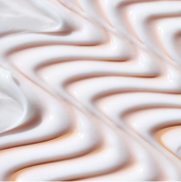 Texture rub of moisturizer